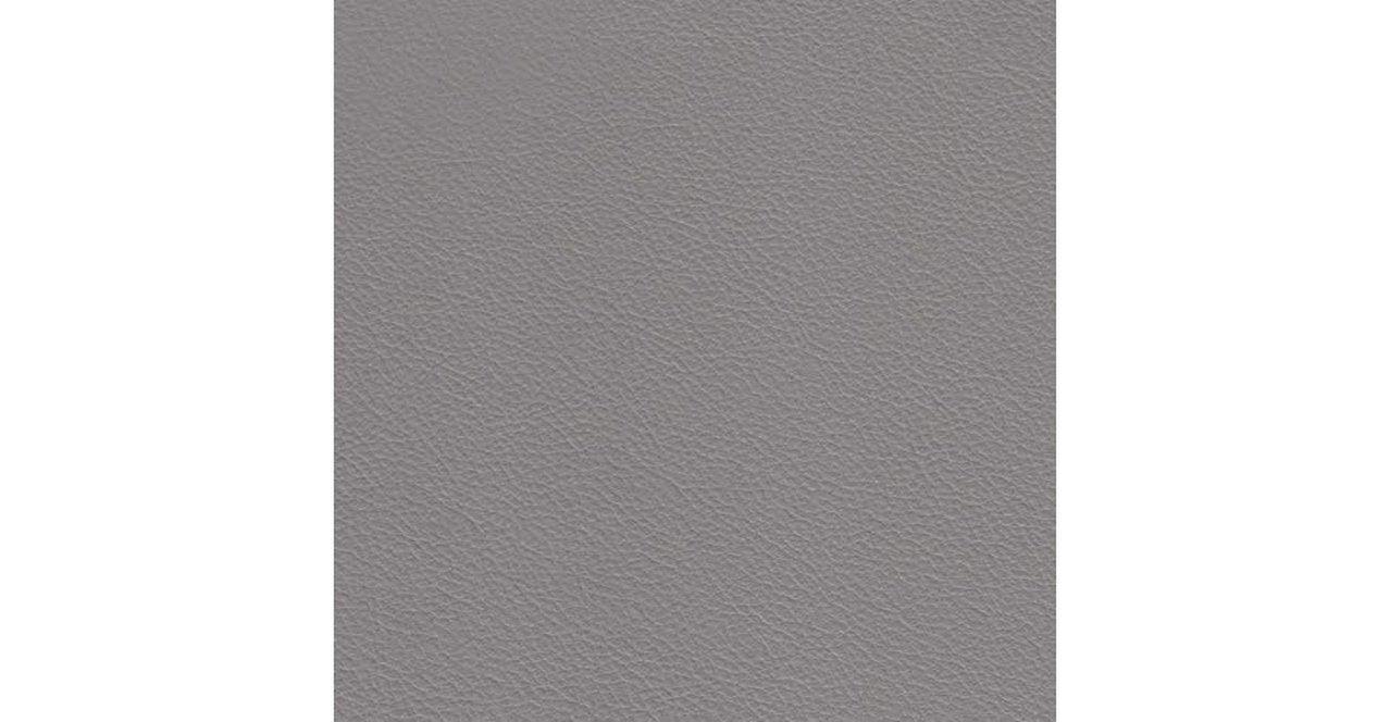 Ella Leather Power Sofa Collection, Silver Gray